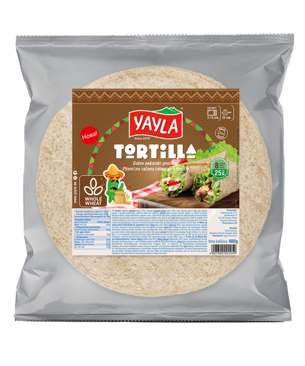 Tortilla - Whole Wheat