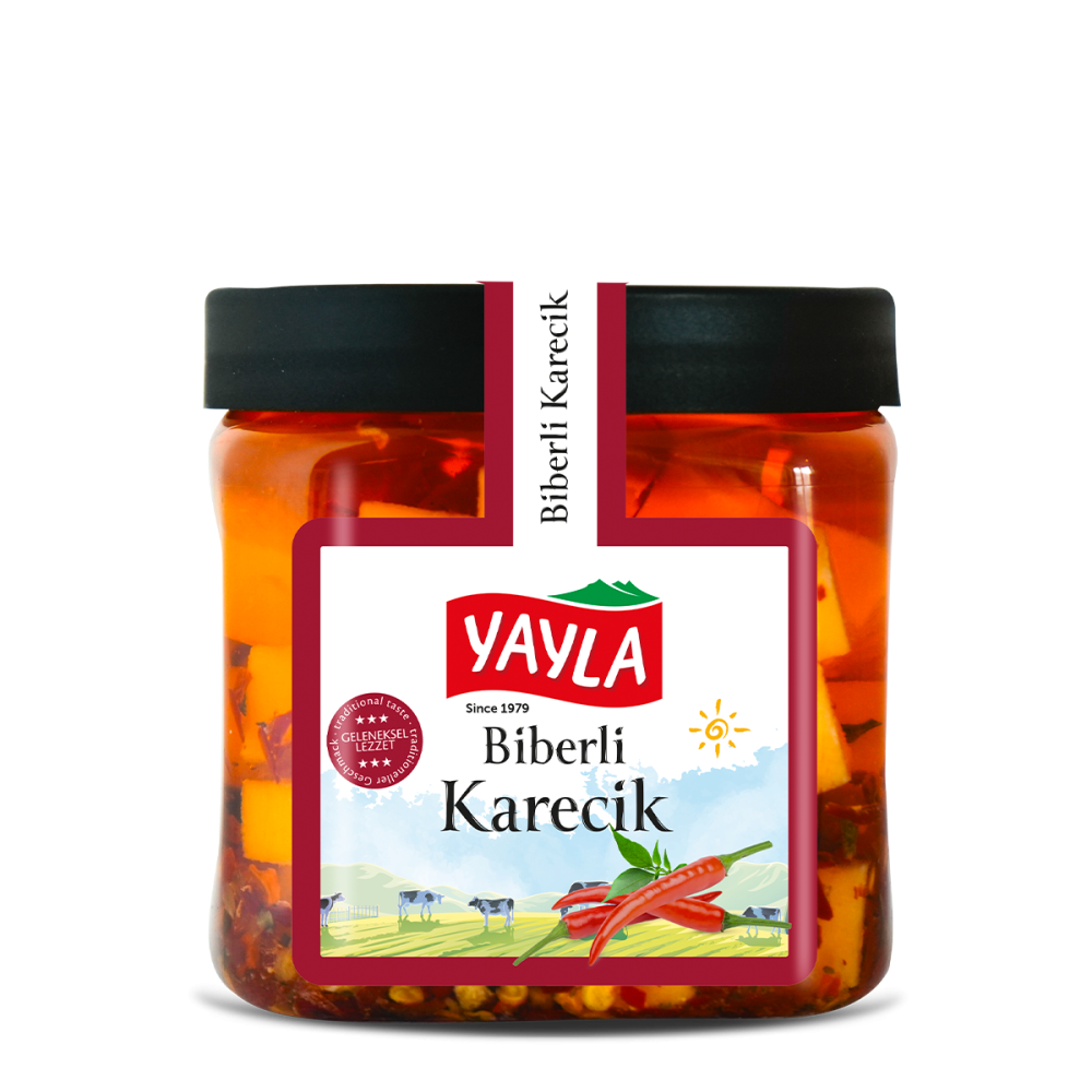 Akkawi Cheese Cubes in Oil with Chili